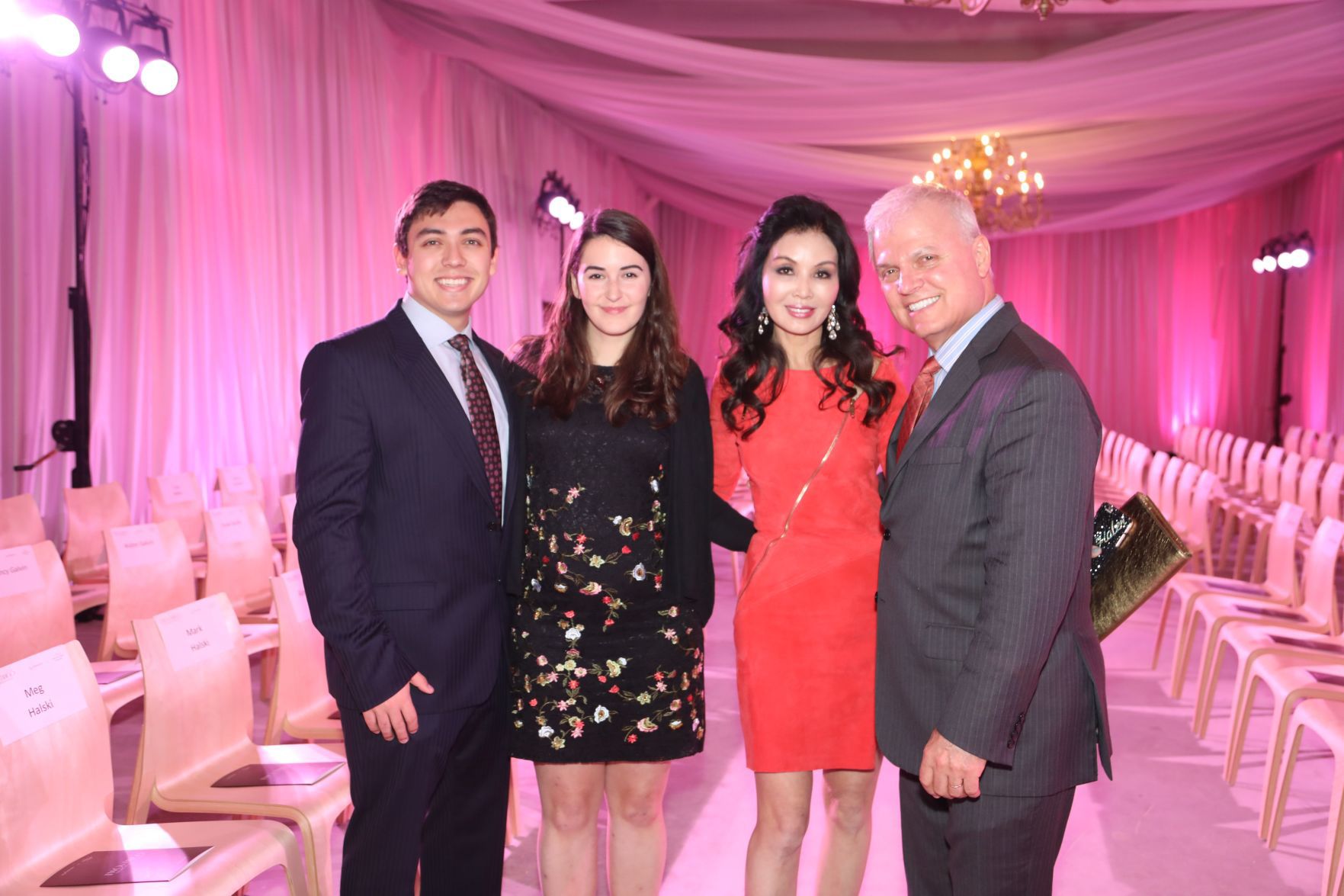 Christopher Halen, Ariel Miller, Miran and David Halen